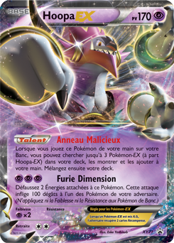 Carte Pokémon Promo Hoopa EX XY71 de la série Promos XY