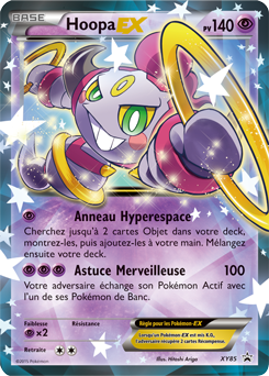 Carte Pokémon Promo Hoopa EX XY85 de la série Promos XY