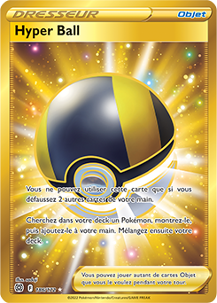 Carte Pokémon Hyper Ball 186/172 de la série Stars Étincelantes en vente au meilleur prix