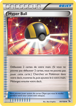 Carte Pokémon Hyper Ball 99/106 de la série Étincelle en vente au meilleur prix