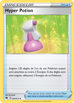 Carte Pokémon Hyper Potion 054/073 de la série La Voie du Maître en vente au meilleur prix