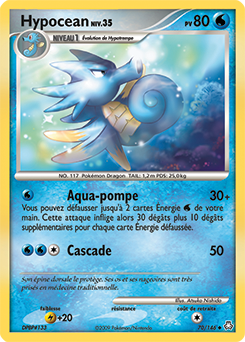 Carte Pokémon Hypocean 70/146 de la série Eveil des Légendes en vente au meilleur prix