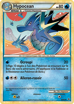 Carte Pokémon Peu commune Hypocean 40/95 de la série Déchaînement