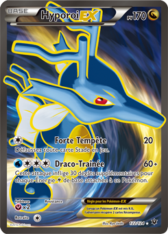Carte Pokémon Hyporoi EX 122/124 de la série Impact des Destins en vente au meilleur prix