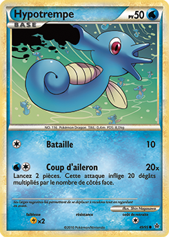 Carte Pokémon Commune Hypotrempe 49/95 de la série Déchaînement