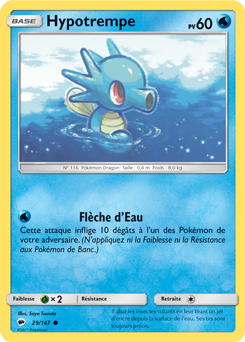 Carte Pokémon Hypotrempe 29/147 de la série Ombres Ardentes en vente au meilleur prix