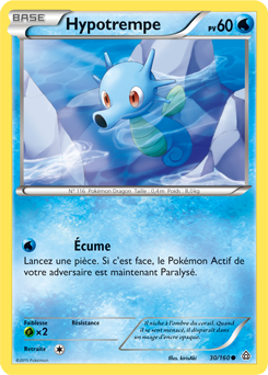 Carte Pokémon Hypotrempe 30/160 de la série Primo Choc en vente au meilleur prix