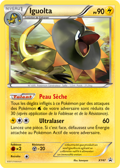 Carte Pokémon Promo Iguolta XY47 de la série Promos XY