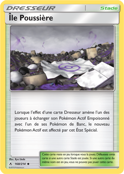 Carte Pokémon Île Poussière 168/214 de la série Alliance Infallible en vente au meilleur prix