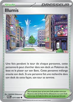 Carte Pokémon Illumis 77/88 de la série Équilibre Parfait en vente au meilleur prix