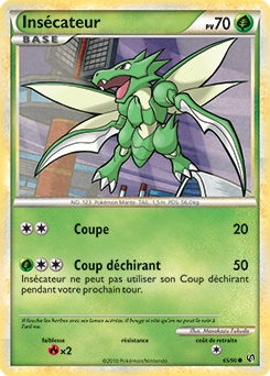 Carte Pokémon Insécateur 65/90 de la série Indomptable en vente au meilleur prix