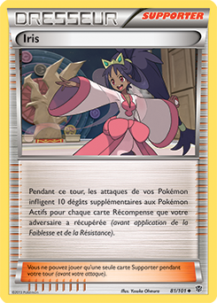 Carte Pokémon Iris 81/101 de la série Explosion Plasma en vente au meilleur prix