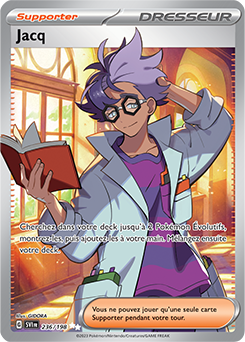 Carte Pokémon Jacq 236/198 de la série Écarlate et Violet en vente au meilleur prix