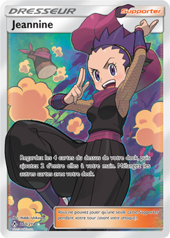 Carte Pokémon Jeannine 210/214 de la série Alliance Infallible en vente au meilleur prix