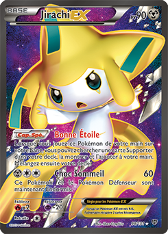 Carte Pokémon Jirachi EX 98/101 de la série Explosion Plasma en vente au meilleur prix