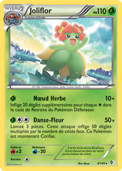 Carte Pokémon Joliflor 4/149 de la série Frantières Franchies en vente au meilleur prix
