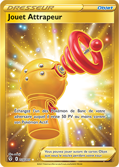 Carte Pokémon Objet Gold EB Jouet Attrapeur 233/203 de la série Évolution Céleste