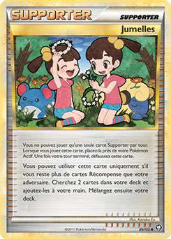 Carte Pokémon Jumelles 89/102 de la série Triomphe en vente au meilleur prix