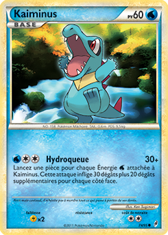 Carte Pokémon Kaiminus 74/95 de la série Appel des Légendes en vente au meilleur prix