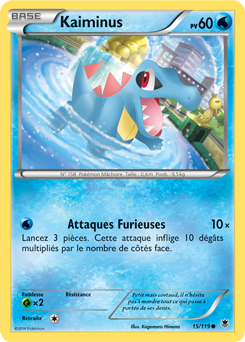 Carte Pokémon Kaiminus 15/119 de la série Vigueur Spectrale en vente au meilleur prix