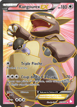 Carte Pokémon Kangourex EX 103/106 de la série Étincelle en vente au meilleur prix