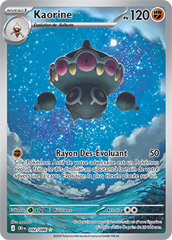 Carte Pokémon Kaorine 92/86 de la série Chaos Ascendant en vente au meilleur prix