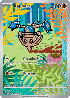 Carte Pokémon Kapoera 240/217 de la série Héros Transcendants en vente au meilleur prix