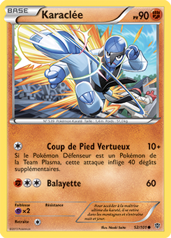 Carte Pokémon Karaclée 52/101 de la série Explosion Plasma en vente au meilleur prix