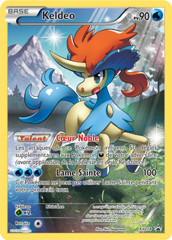 Carte Pokémon Promo Keldeo XY118 de la série Promos XY
