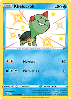 Carte Pokémon Khélocrok SV028/SV122 de la série Destinées Radieuses en vente au meilleur prix