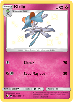 Carte Pokémon Kirlia SV35/SV94 de la série Destinées Occultes en vente au meilleur prix