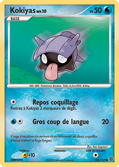 Carte Pokémon Kokiyas 105/132 de la série Merveilles Secrètes en vente au meilleur prix