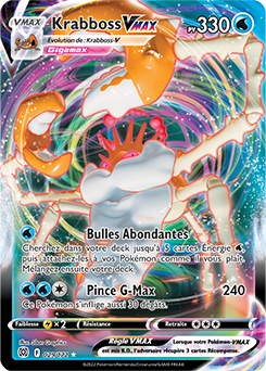 Carte Pokémon Krabboss VMAX 029/172 de la série Stars Étincelantes en vente au meilleur prix