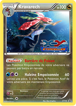 Carte Pokémon Kravarech XY10 de la série Promos XY en vente au meilleur prix