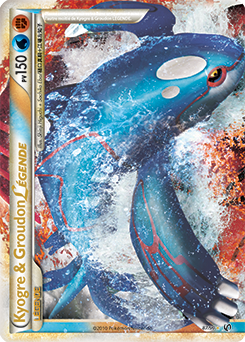 Carte Pokémon Kyogre & Groudon LÉGENDE 87/90 de la série Indomptable en vente au meilleur prix