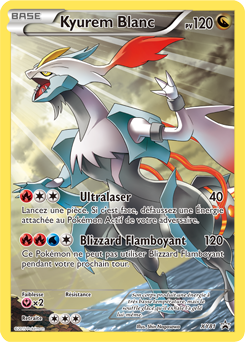 Carte Pokémon Kyurem Blanc XY81 de la série Promos XY en vente au meilleur prix
