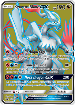 Carte Pokémon Kyurem Blanc GX SM141 de la série Promos Soleil et Lune en vente au meilleur prix