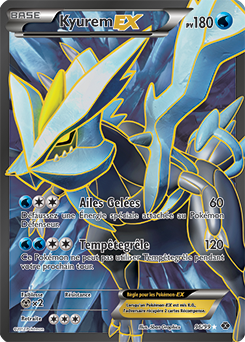 Carte Pokémon Kyurem EX 96/99 de la série Destinées Futures en vente au meilleur prix