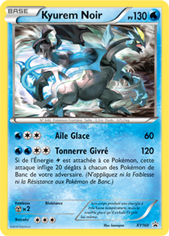 Carte Pokémon Kyurem Noir XY160 de la série Promos XY en vente au meilleur prix