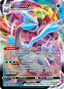 Carte Pokémon Kyurem VMAX 049/196 de la série Origine Perdue en vente au meilleur prix