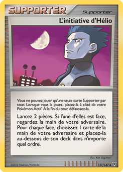 Carte Pokémon L'initiative d'Hélio 137/147 de la série Vainqueurs Suprêmes en vente au meilleur prix