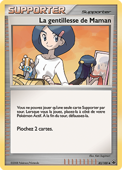 Carte Pokémon La gentillesse de Maman 83/100 de la série Aube Majestueuse en vente au meilleur prix