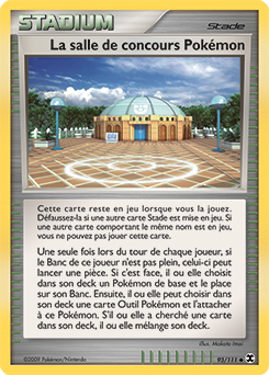 Carte Pokémon Peu commune La salle de concours Pokémon 93/111 de la série Rivaux Émergents