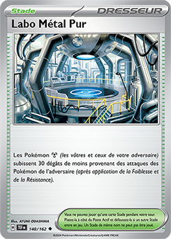 Carte Pokémon Labo Métal Pur 148/162 de la série Forces Temporelles en vente au meilleur prix