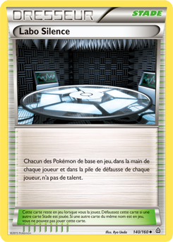 Carte Pokémon Labo Silence 140/160 de la série Primo Choc en vente au meilleur prix