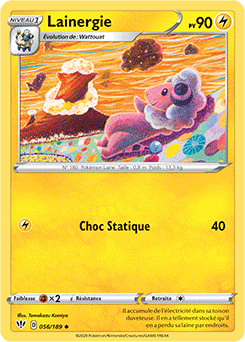 Carte Pokémon Lainergie 56/189 de la série Ténèbres Embrasées en vente au meilleur prix