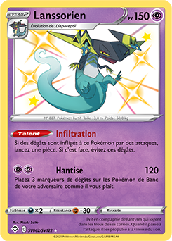 Carte Pokémon Lanssorien SV062/SV122 de la série Destinées Radieuses en vente au meilleur prix