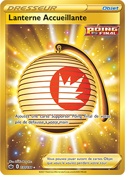 Carte Pokémon Lanterne Accueillante 230/198 de la série Règne de Glace en vente au meilleur prix