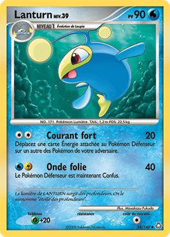 Carte Pokémon Lanturn 58/146 de la série Eveil des Légendes en vente au meilleur prix