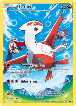Carte Pokémon Promo Latias XY78 de la série Promos XY